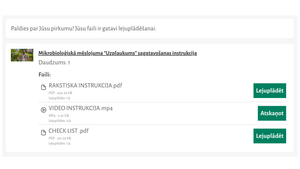 Mikrobioloģiskā mēslojuma "Uzplaukums" sagatavošanas instrukcija